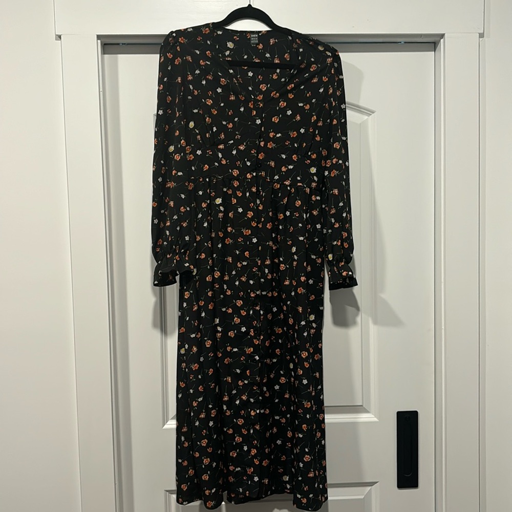 SHEIN midi floral dress